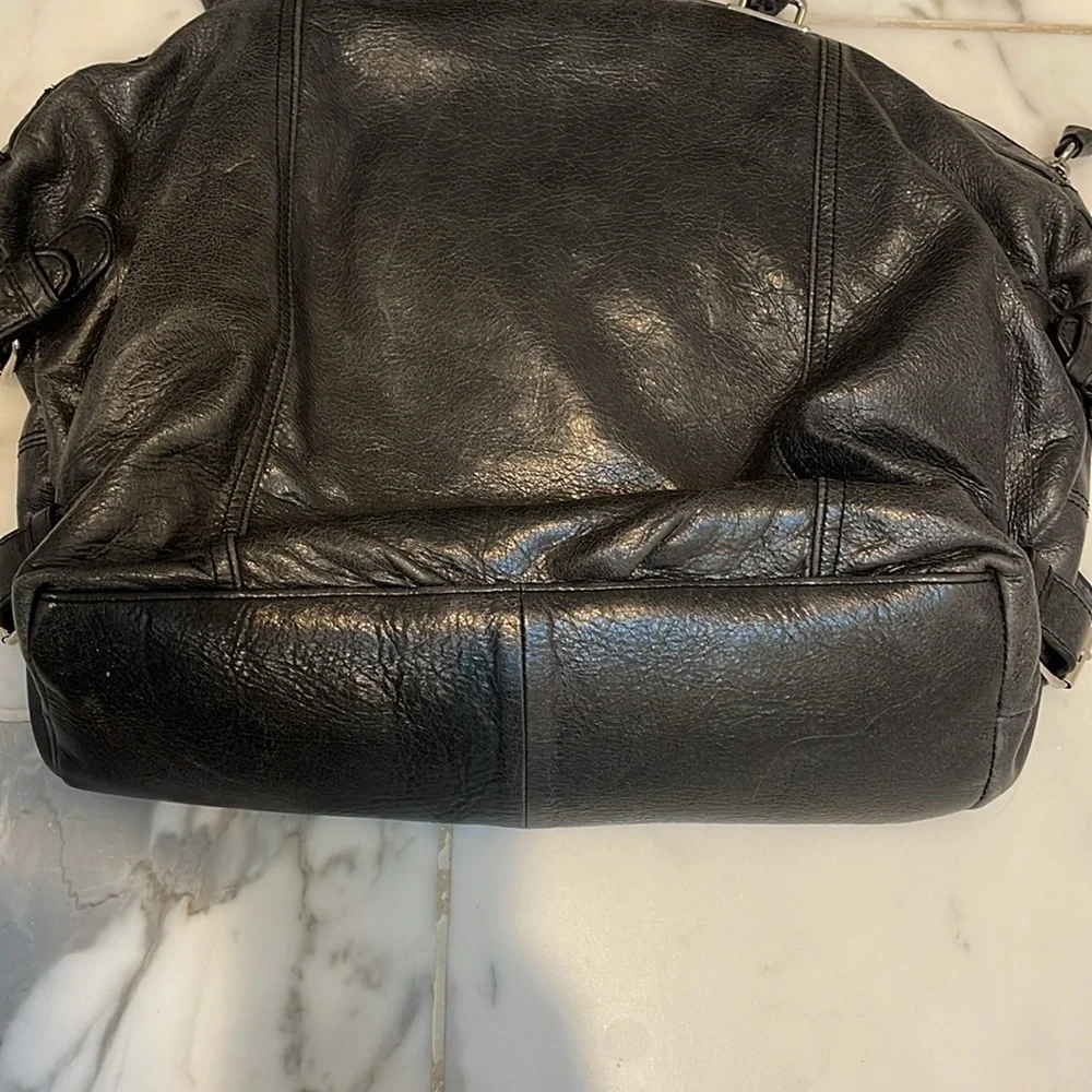 Vintage Lamb grey handbag. Large size - Picture 16 of 16